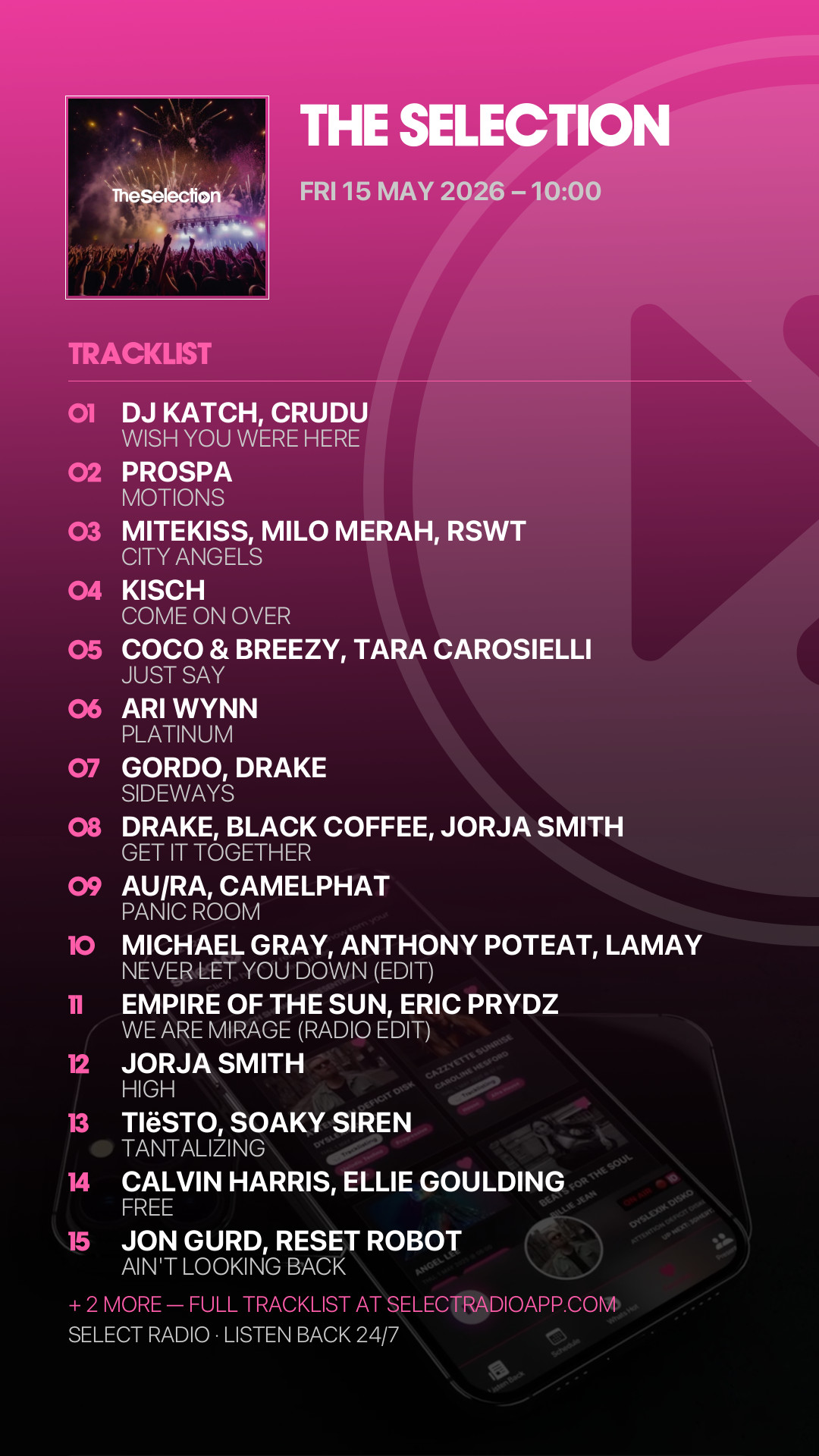 Tracklist Story Preview