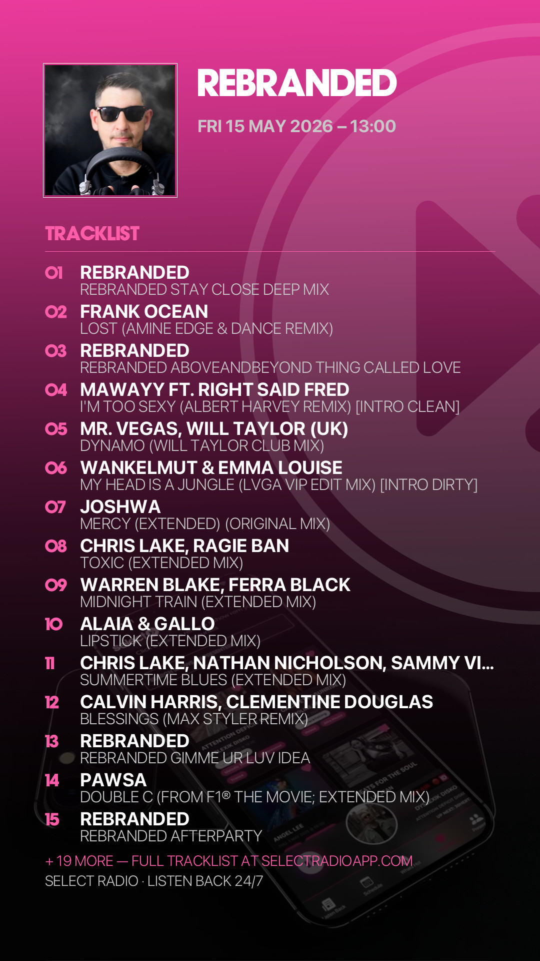 Tracklist Story Preview