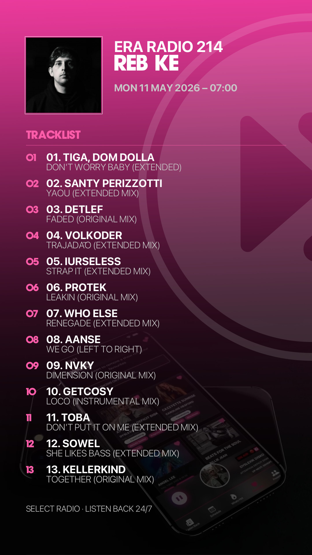 Tracklist Story Preview