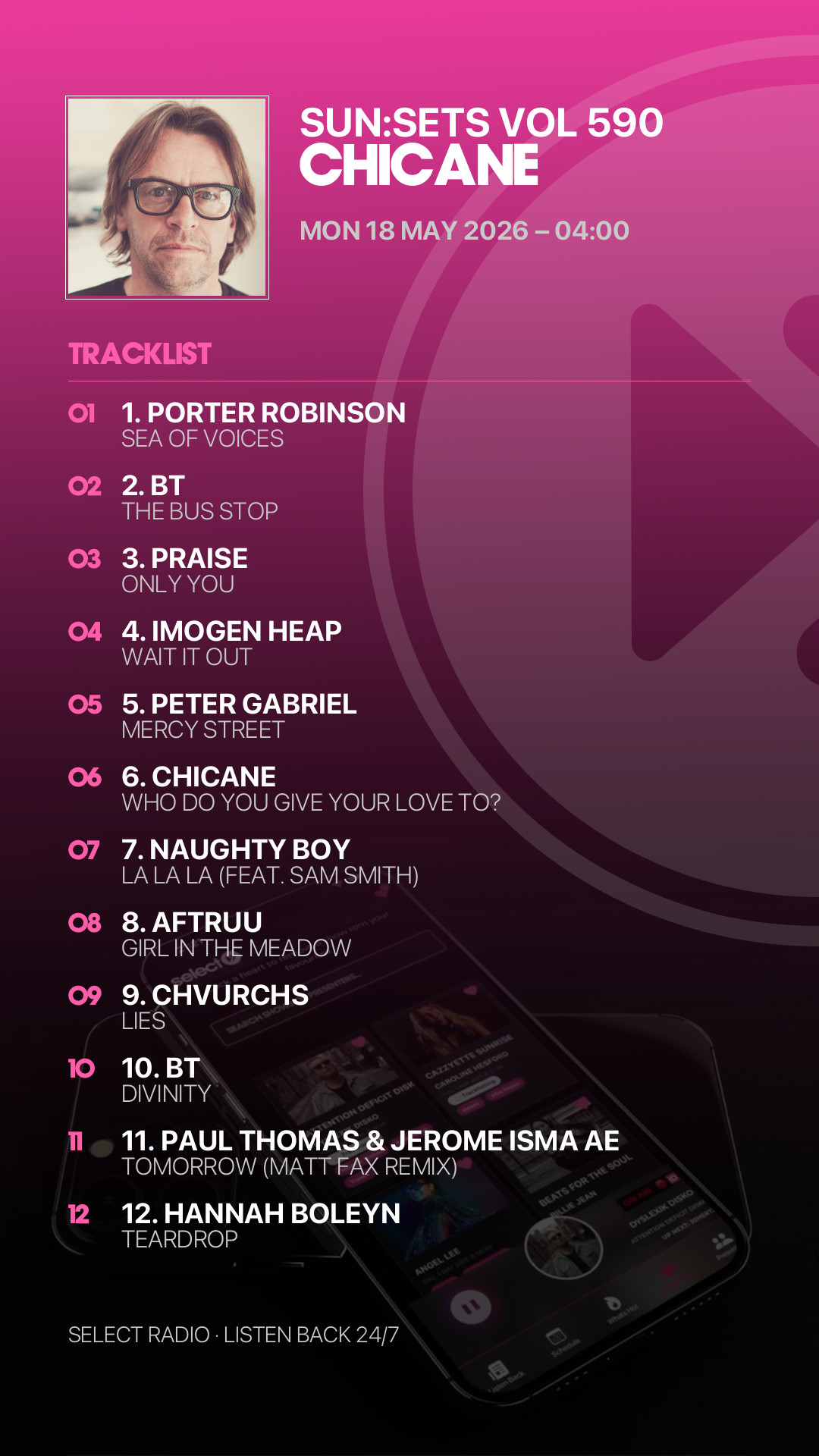 Tracklist Story Preview
