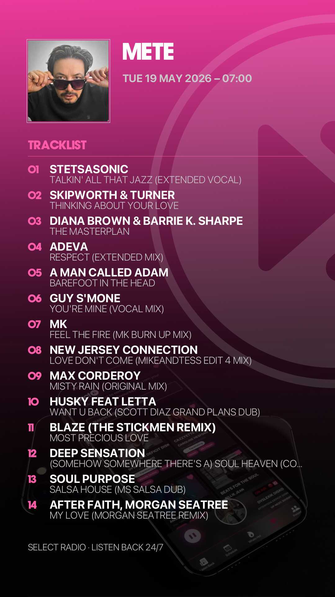 Tracklist Story Preview