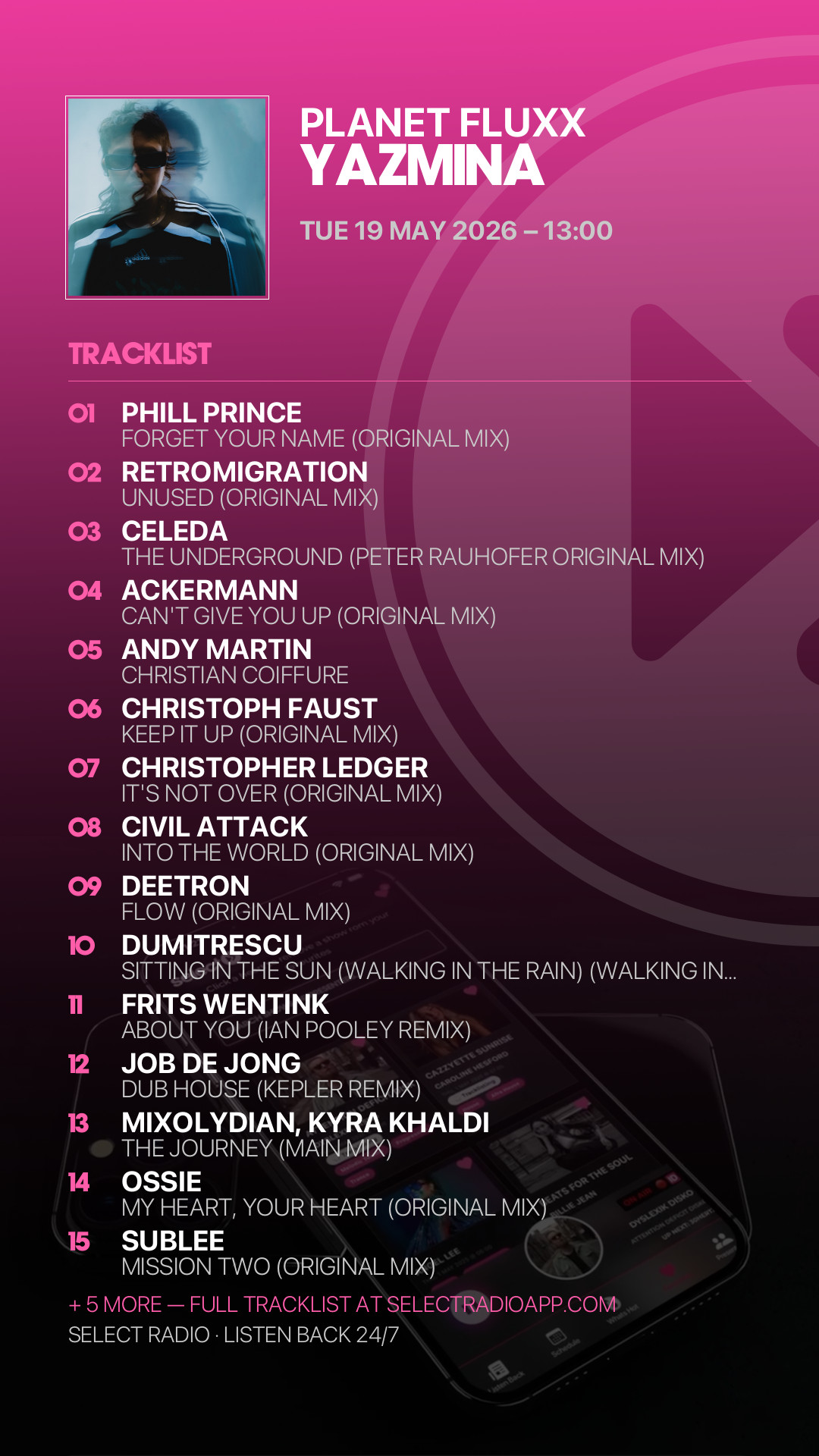 Tracklist Story Preview