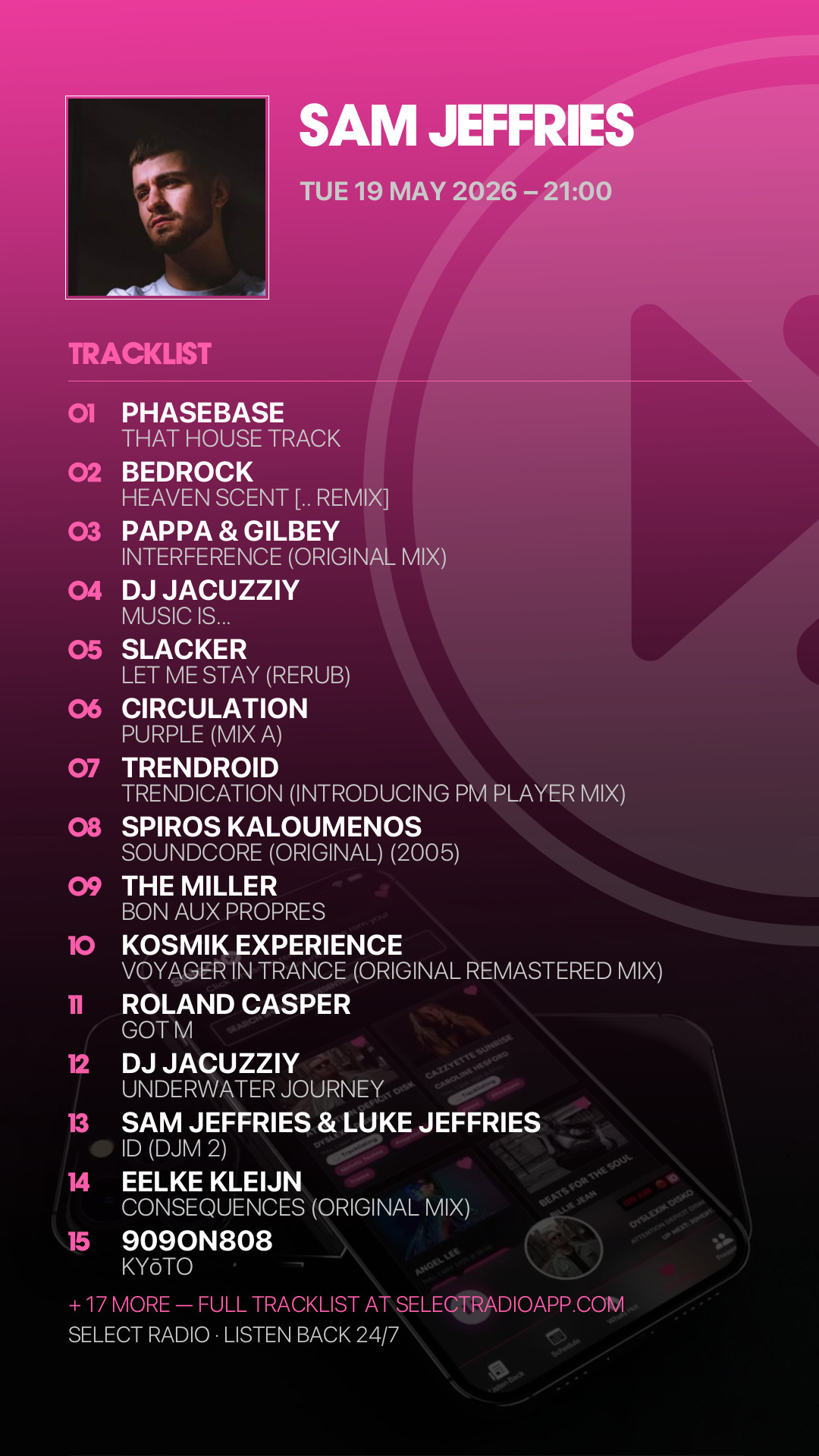 Tracklist Story Preview