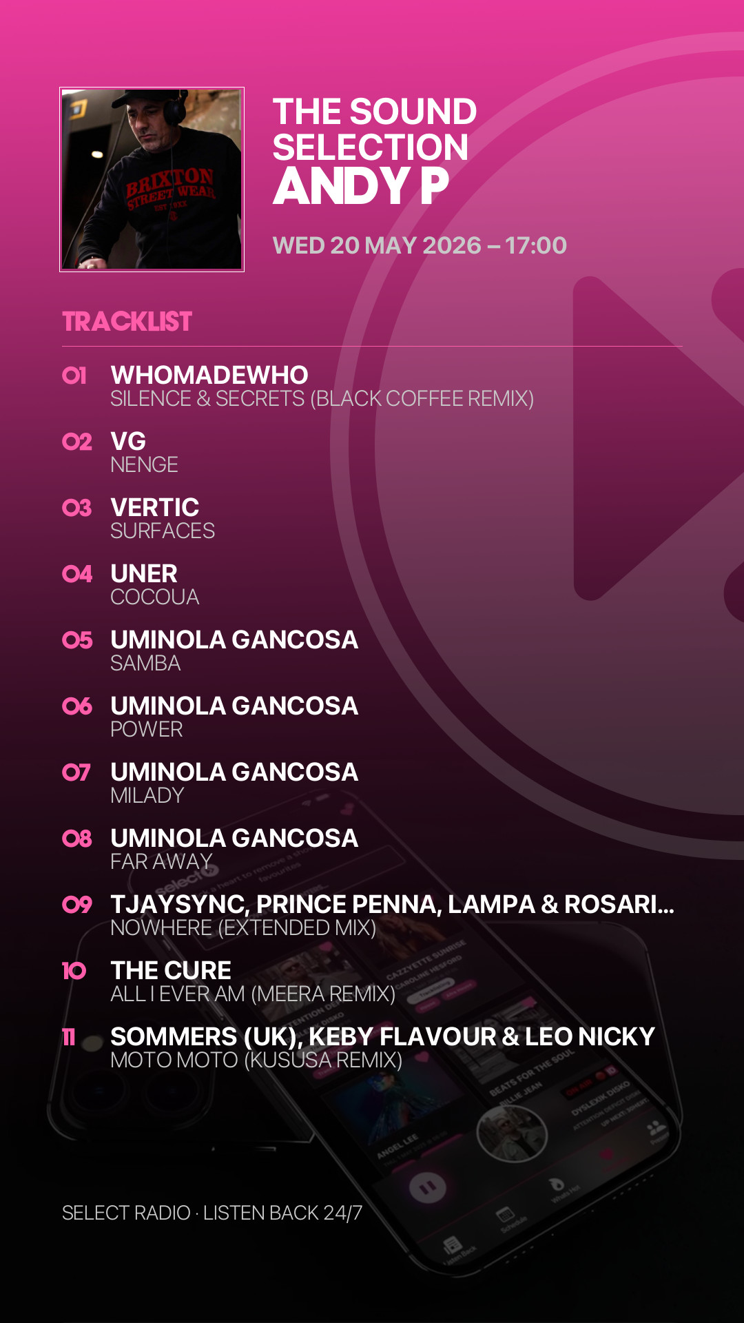 Tracklist Story Preview