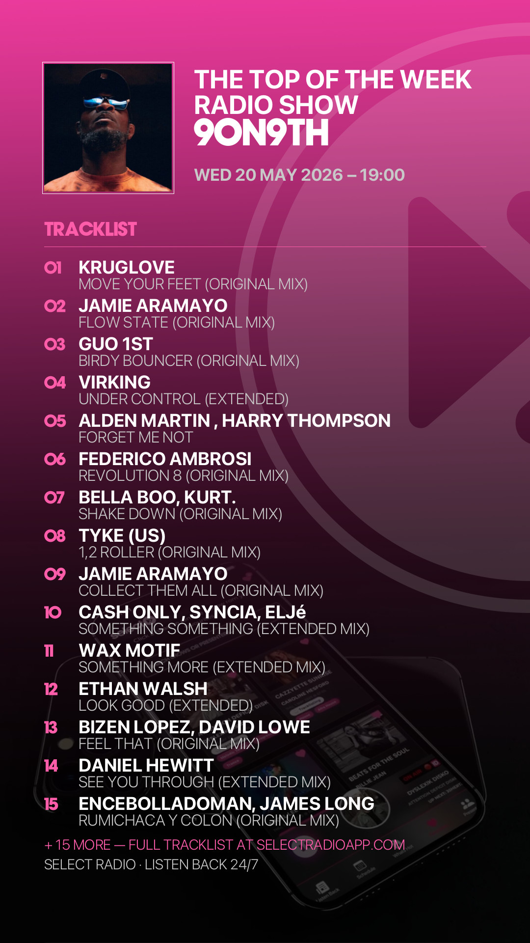 Tracklist Story Preview