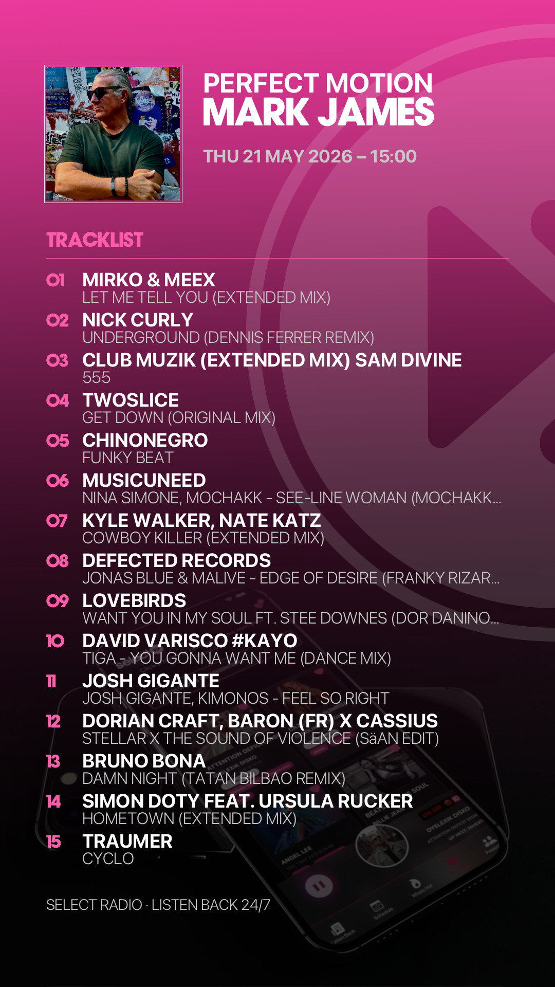 Tracklist Story Preview