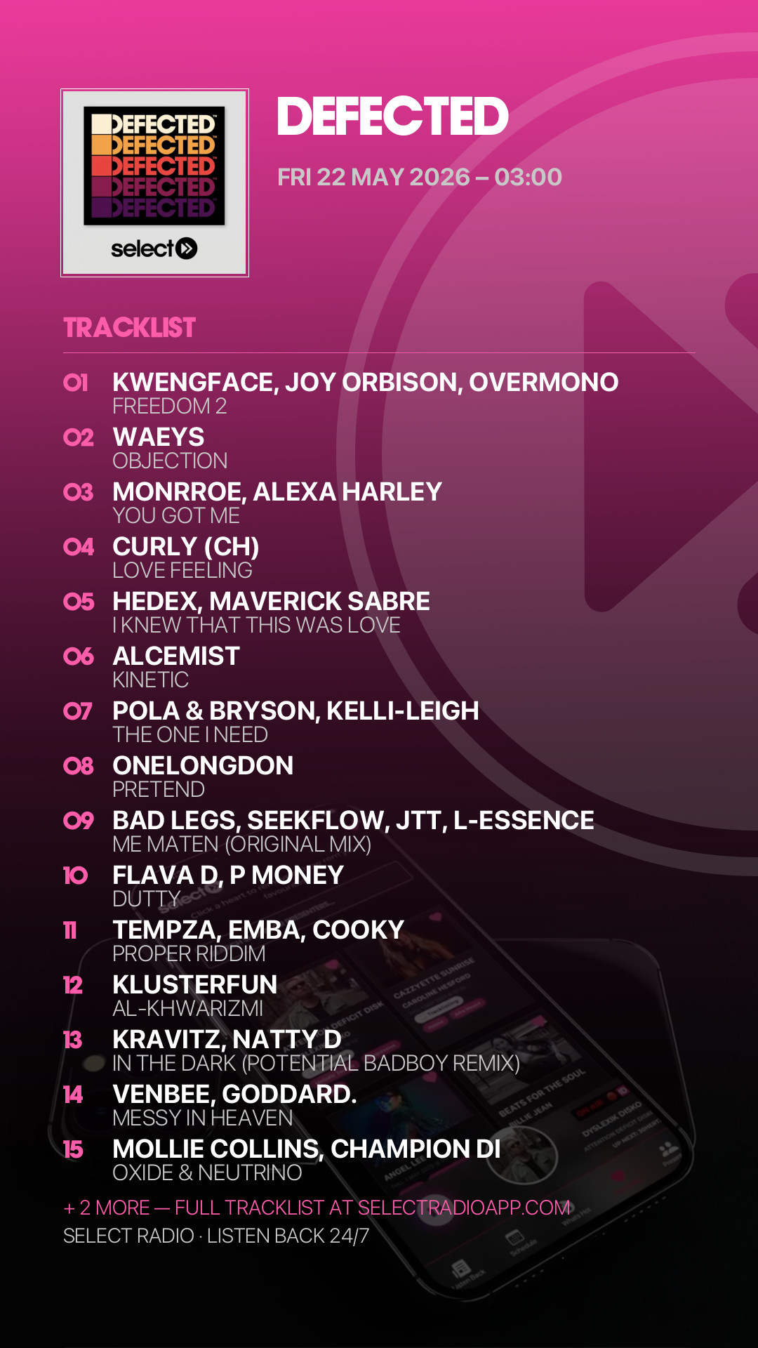 Tracklist Story Preview