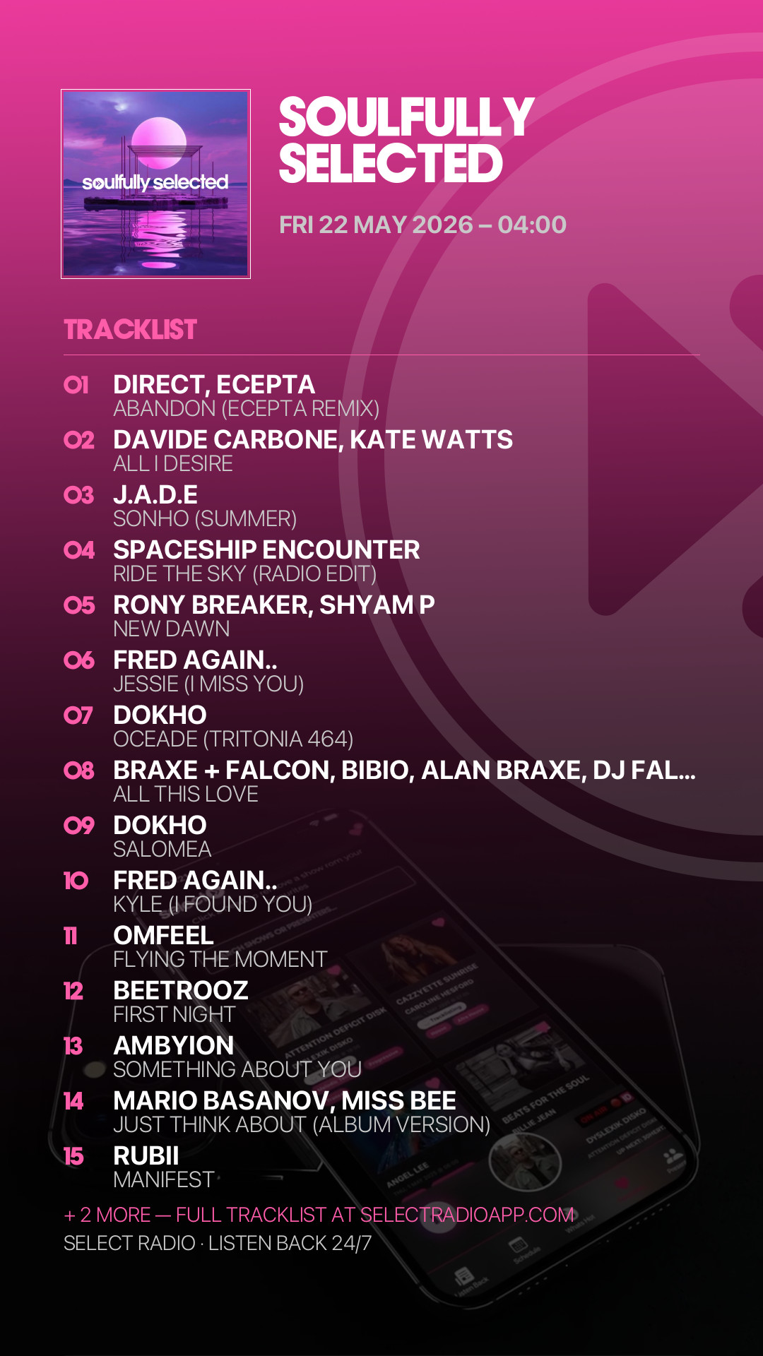 Tracklist Story Preview