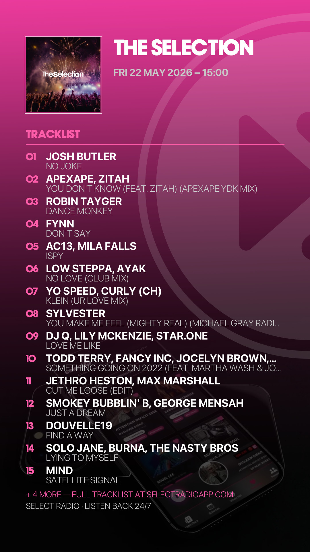 Tracklist Story Preview