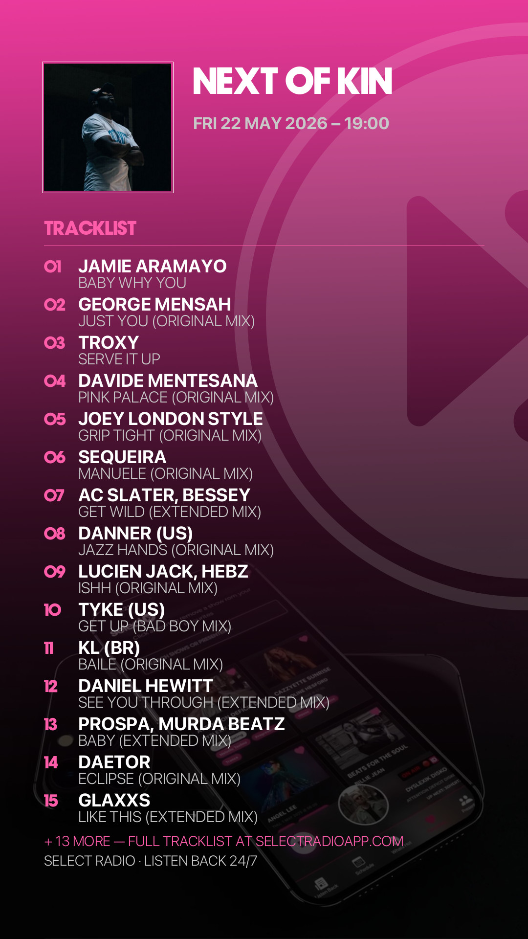 Tracklist Story Preview
