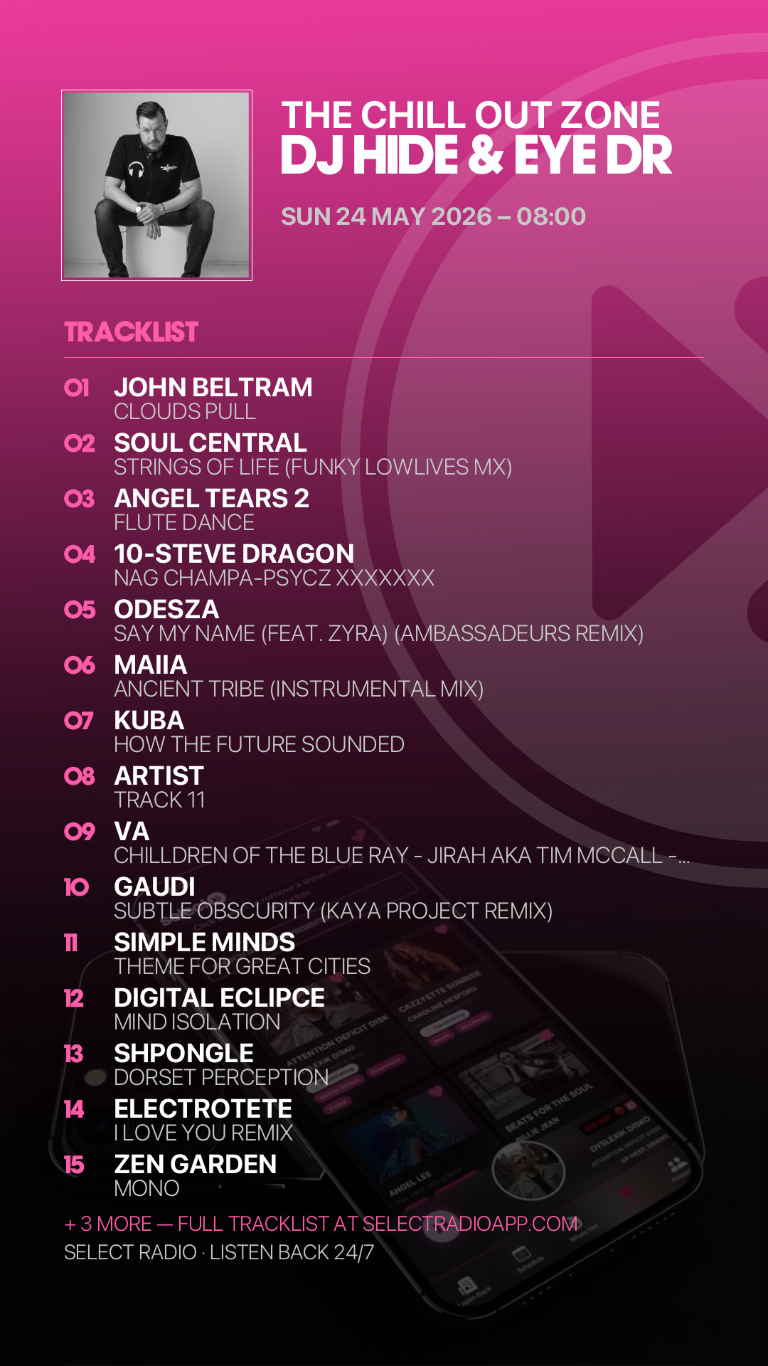 Tracklist Story Preview