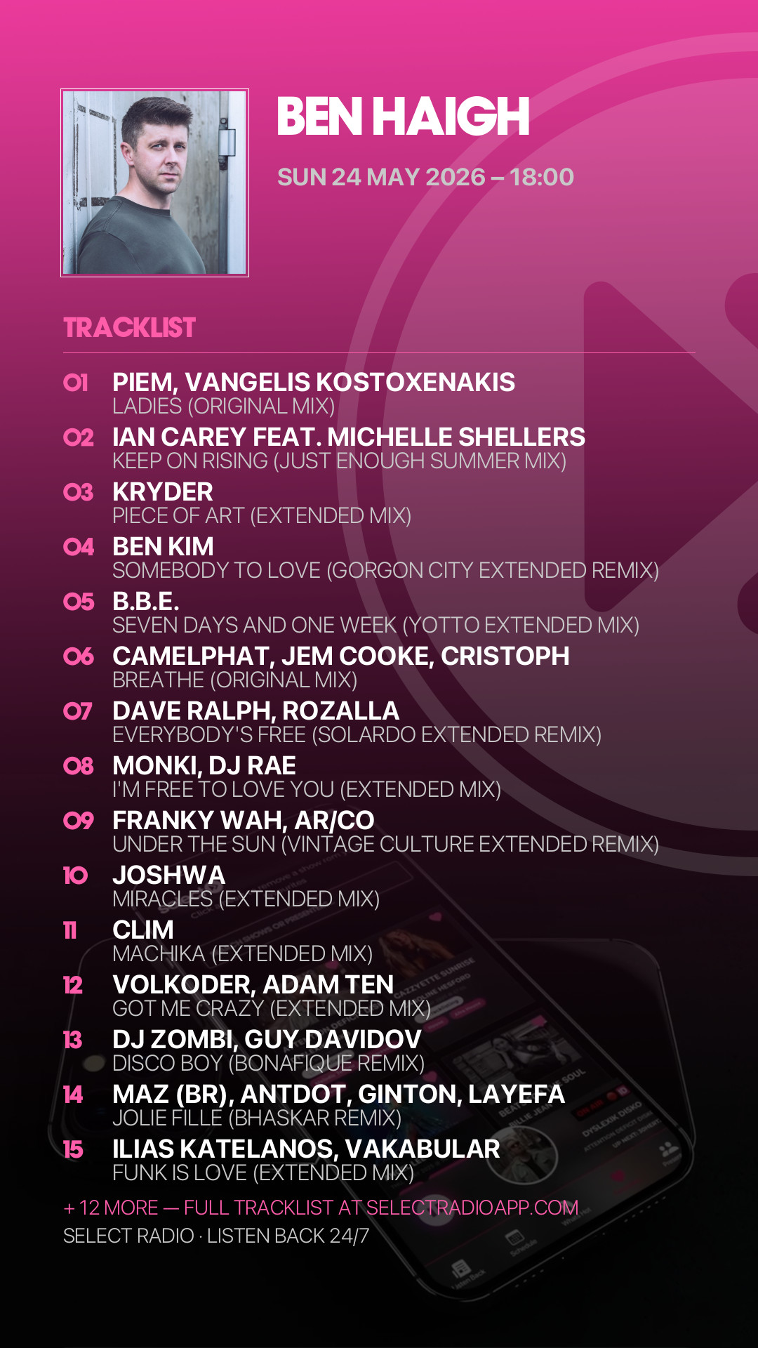 Tracklist Story Preview