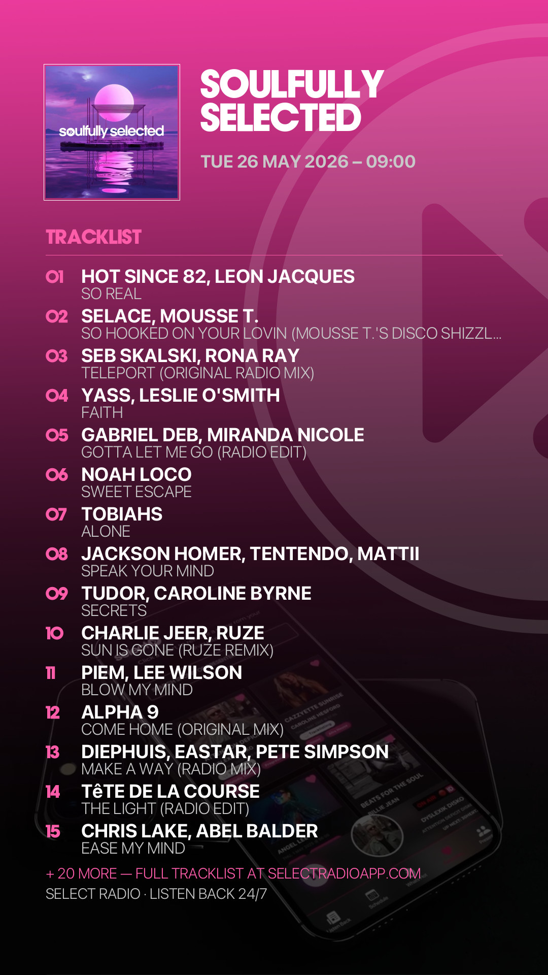 Tracklist Story Preview
