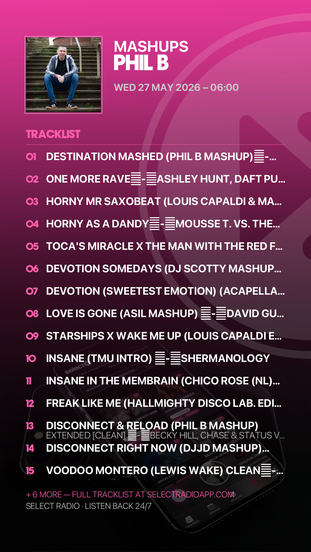 Tracklist Story Preview