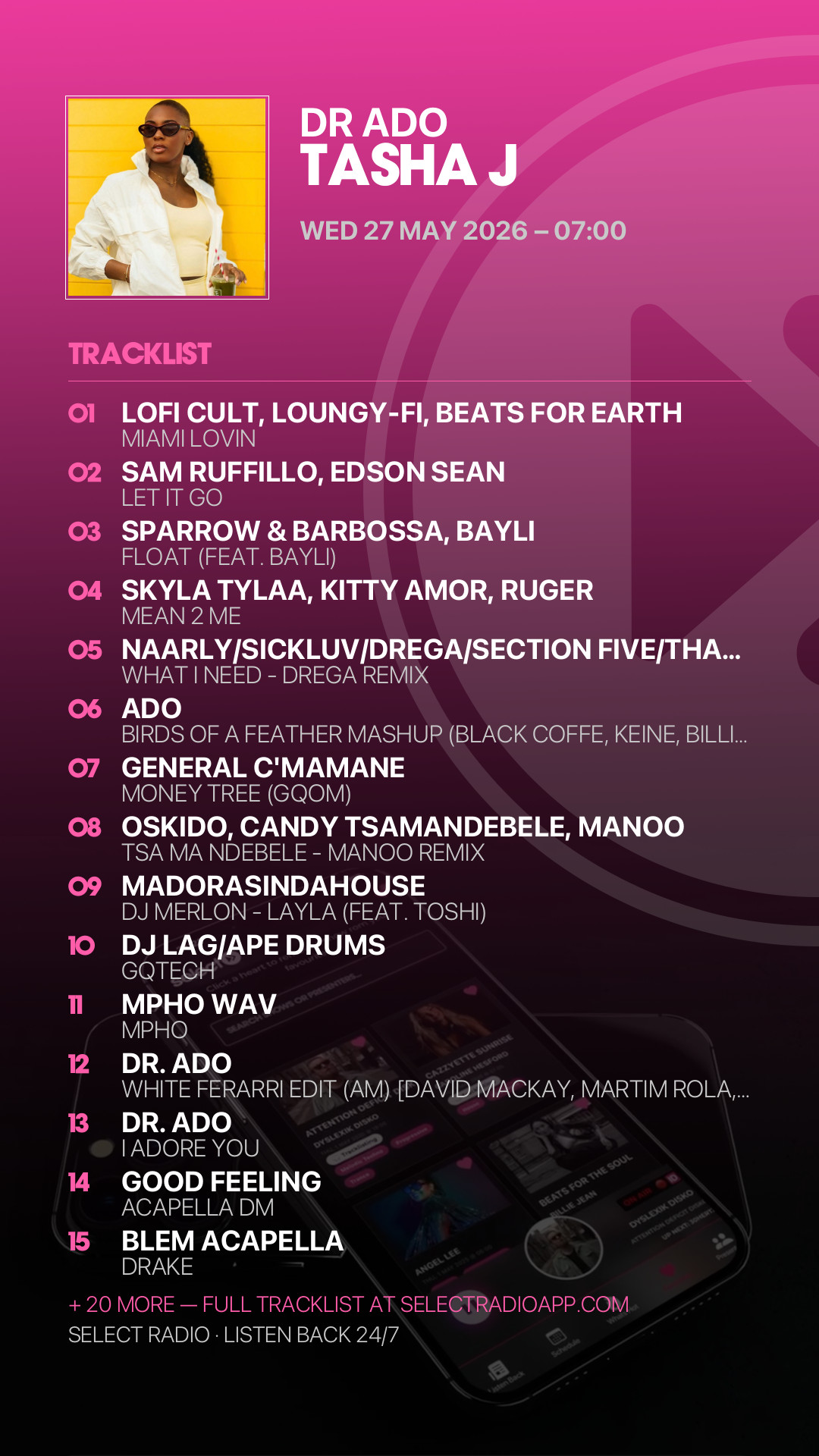 Tracklist Story Preview