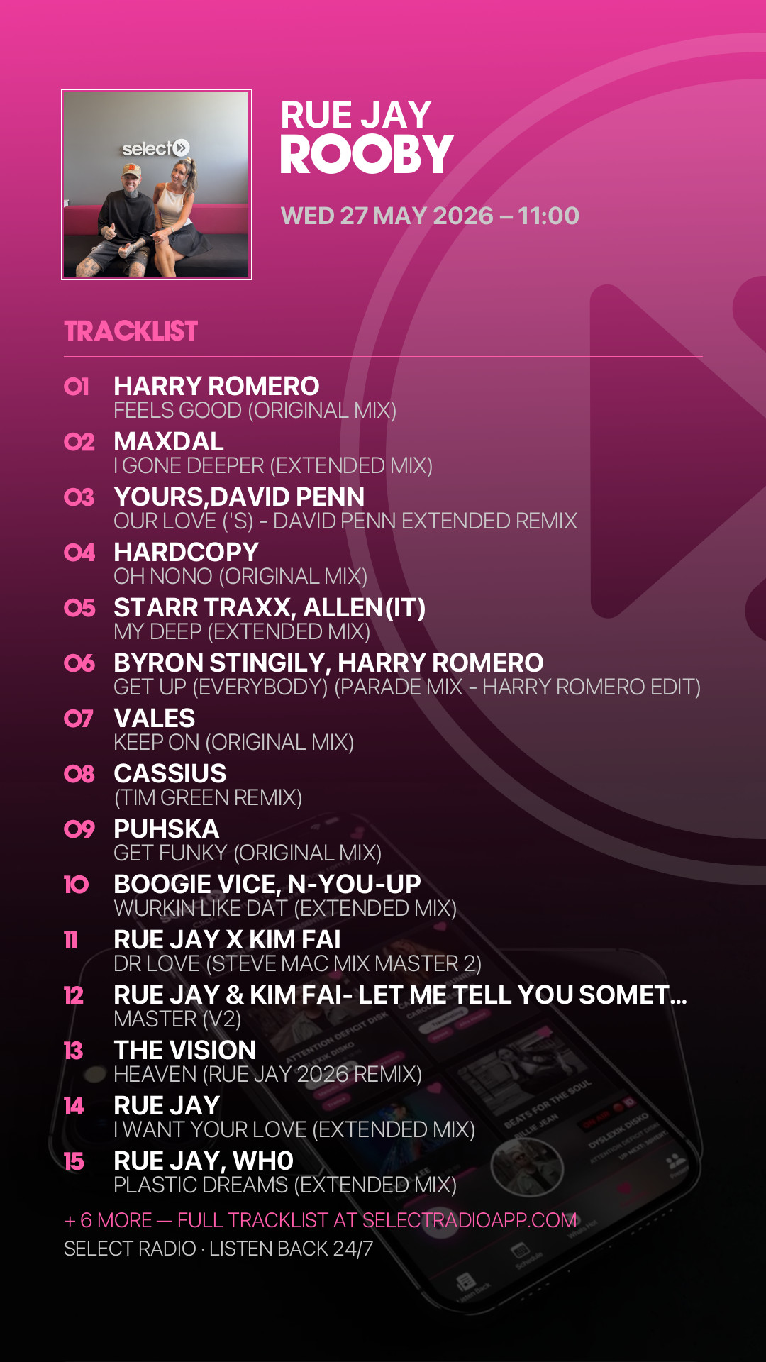 Tracklist Story Preview