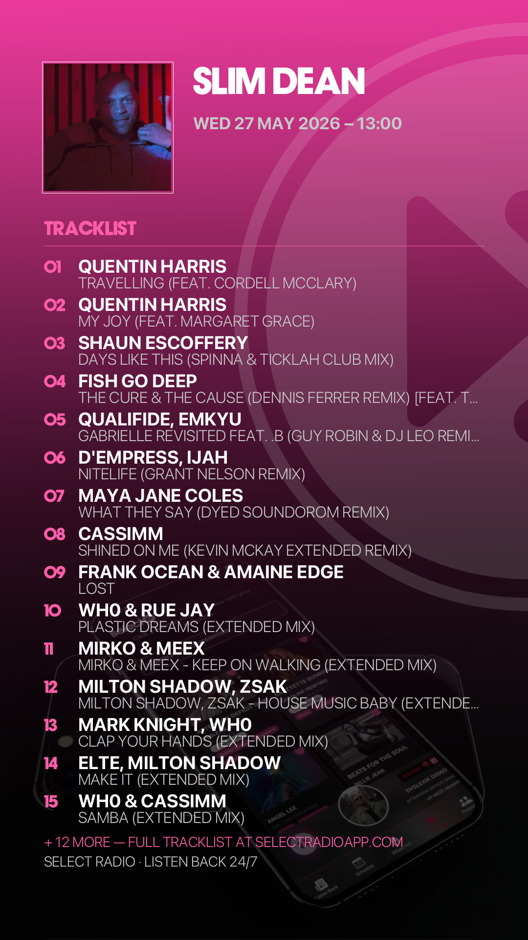 Tracklist Story Preview