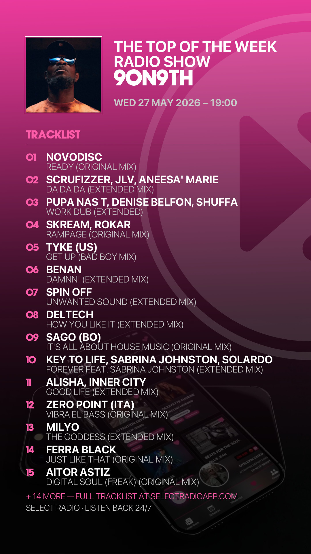 Tracklist Story Preview