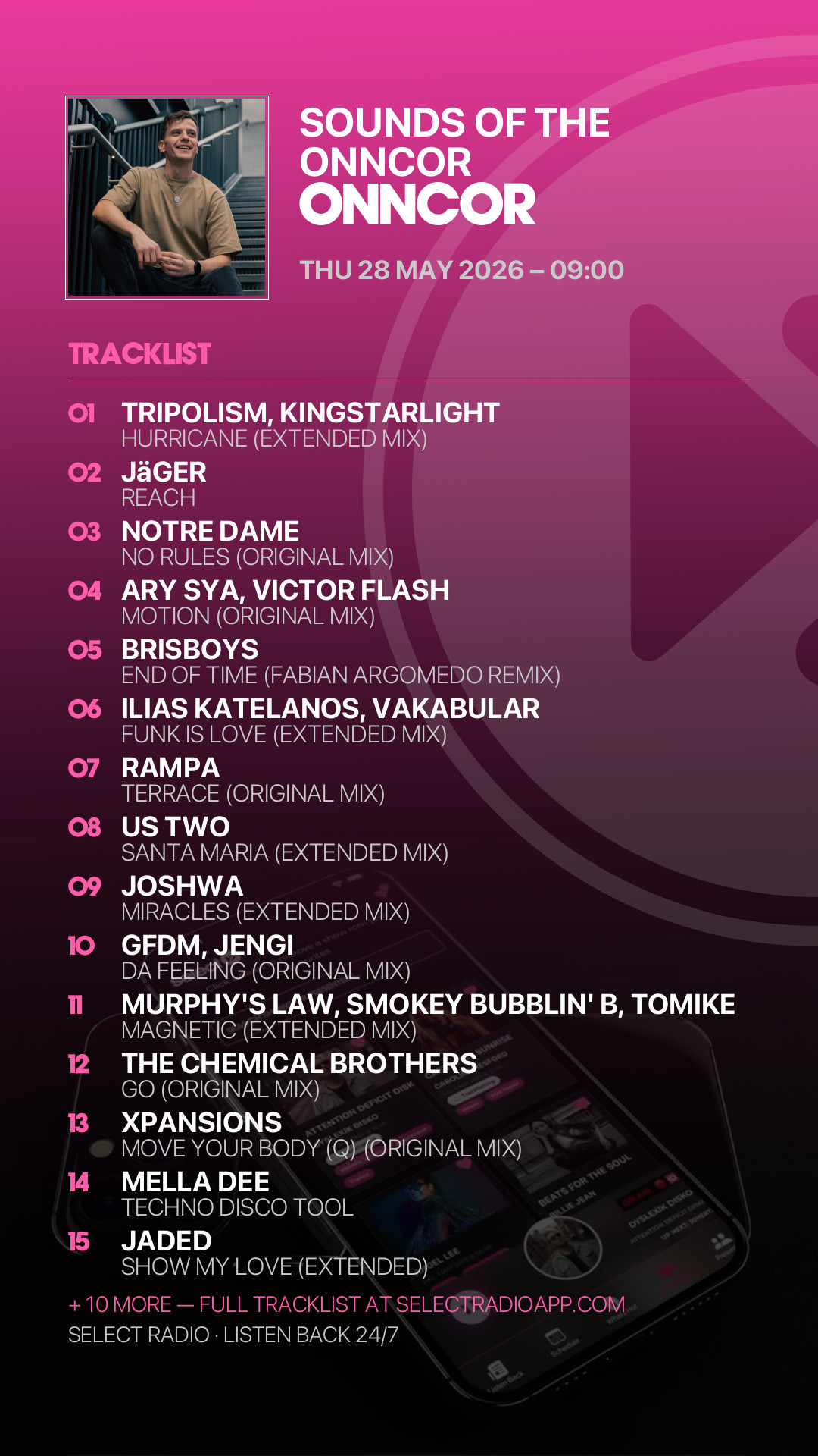 Tracklist Story Preview