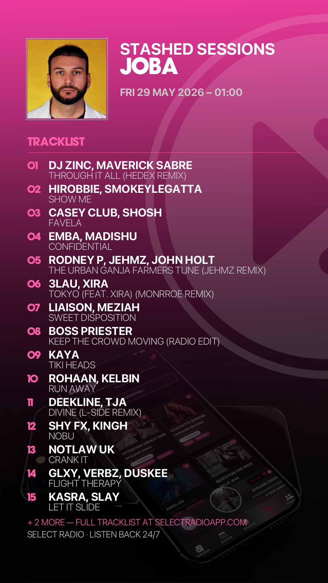 Tracklist Story Preview