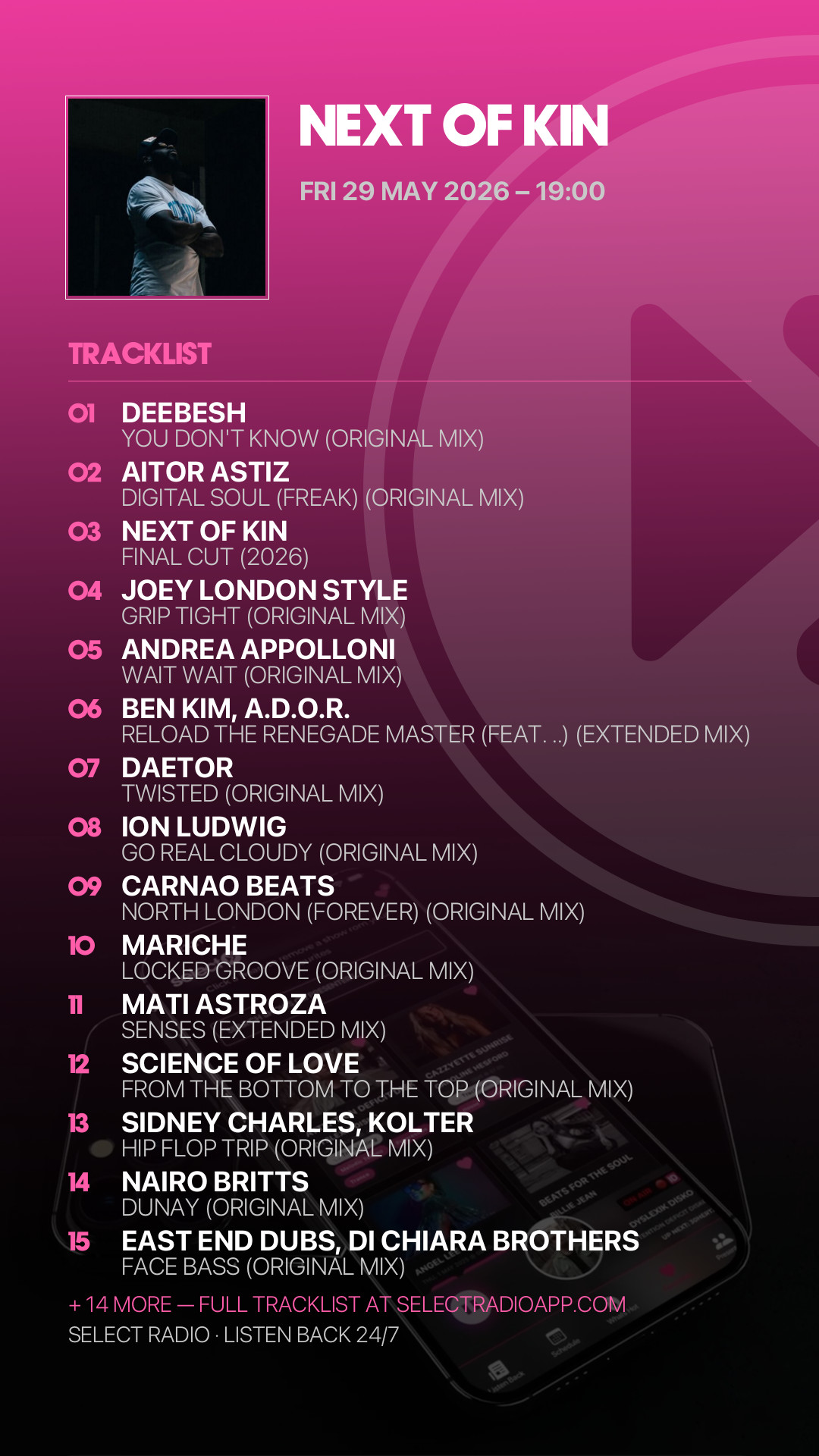 Tracklist Story Preview