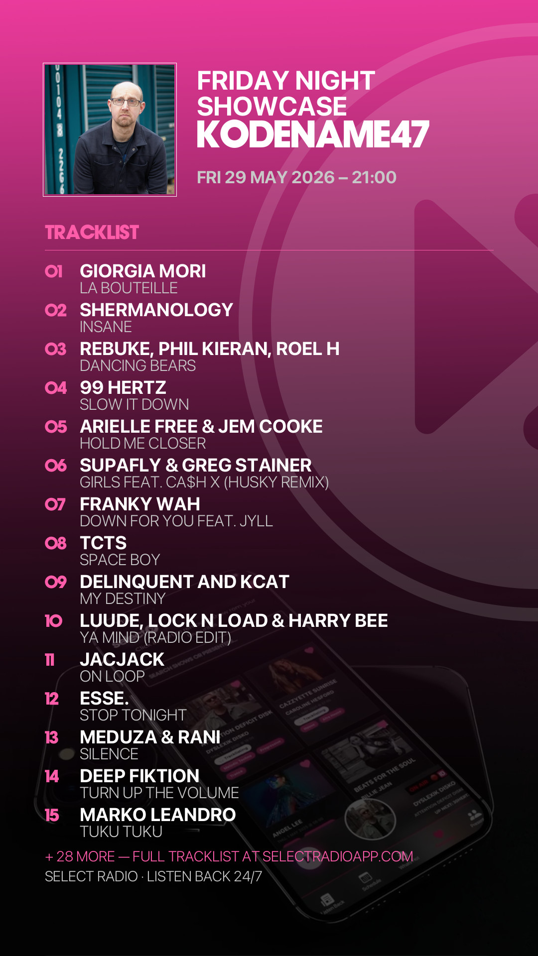 Tracklist Story Preview