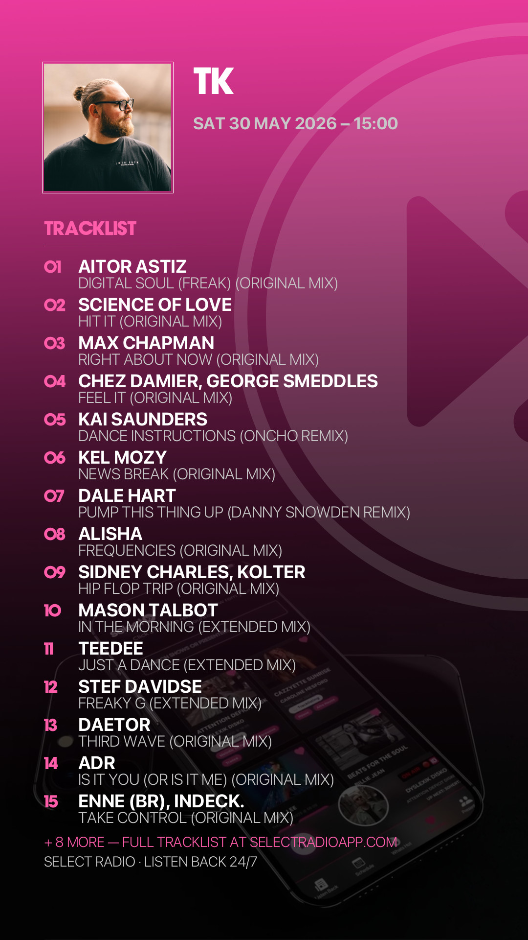 Tracklist Story Preview