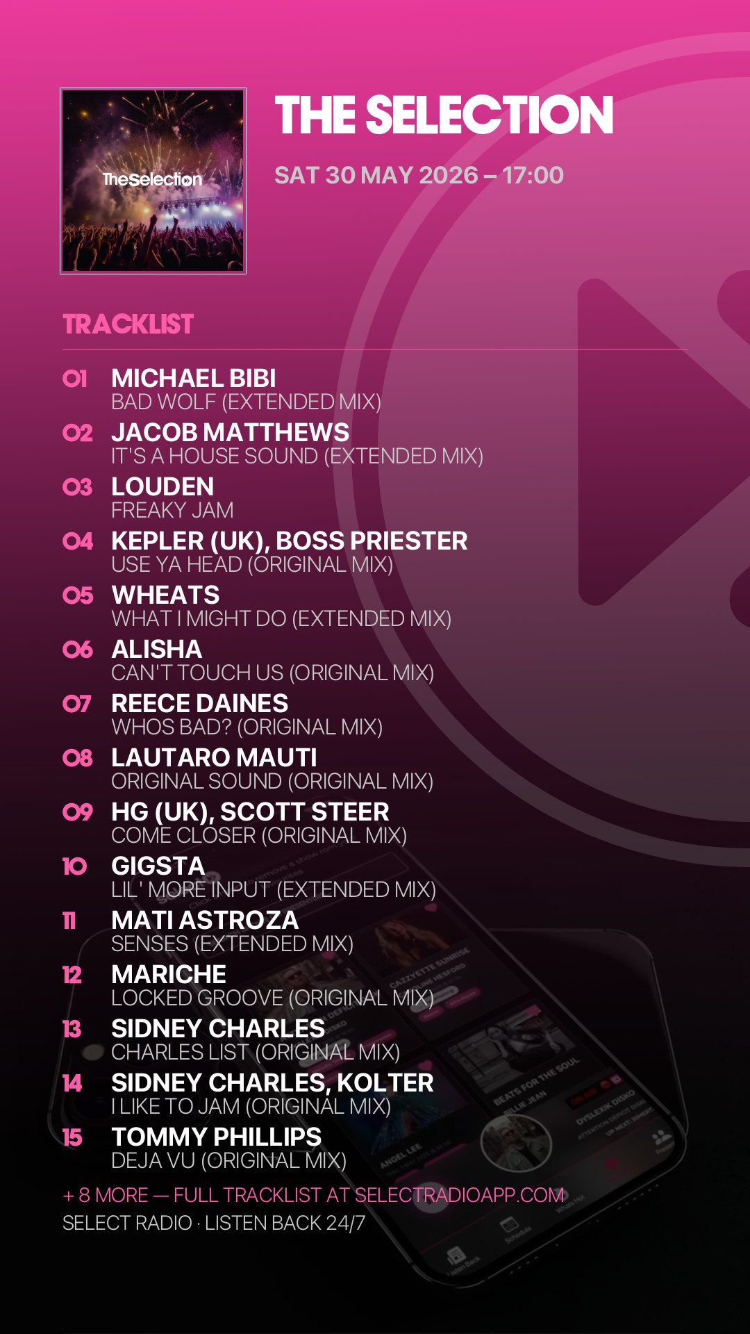Tracklist Story Preview