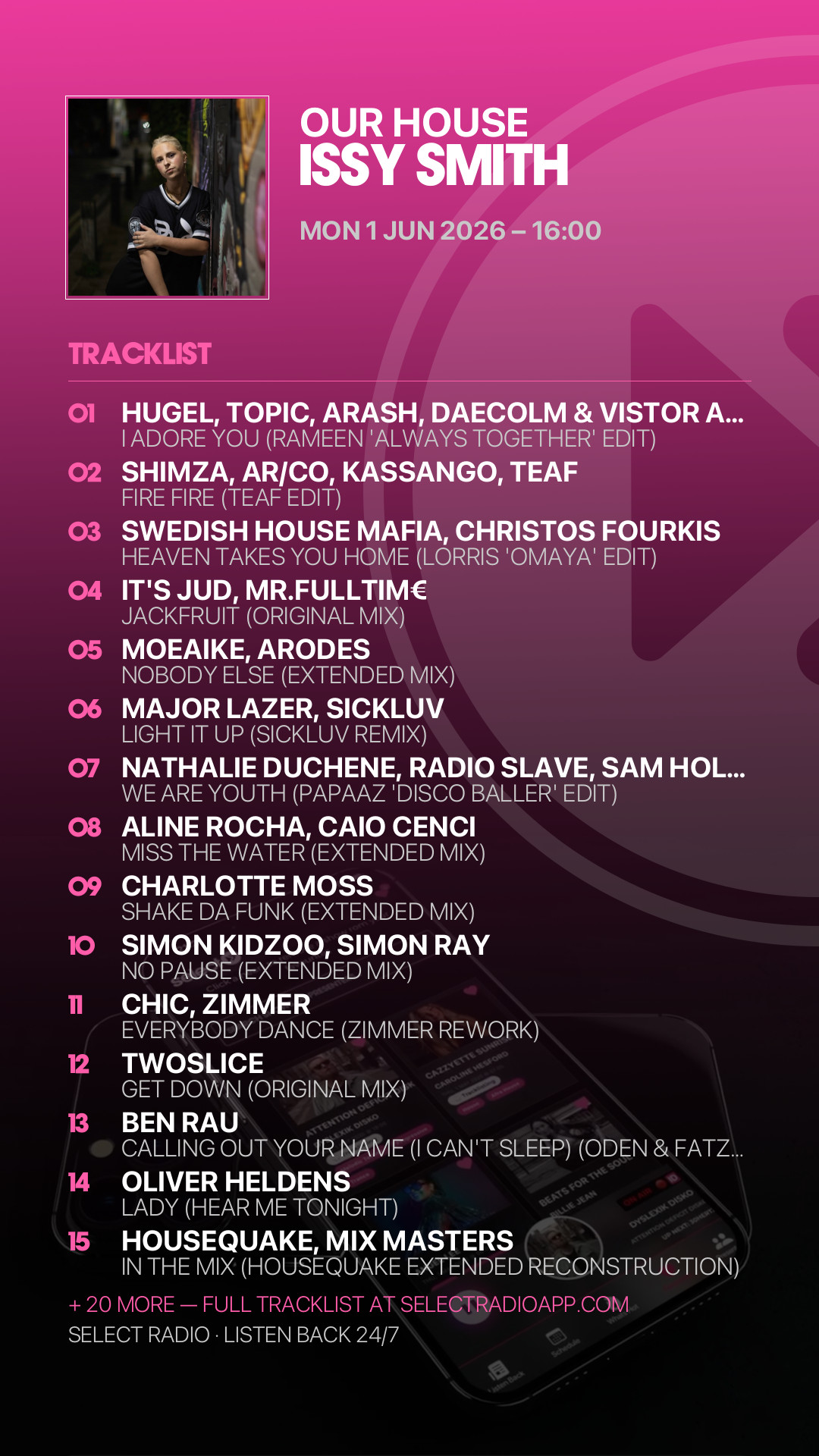 Tracklist Story Preview