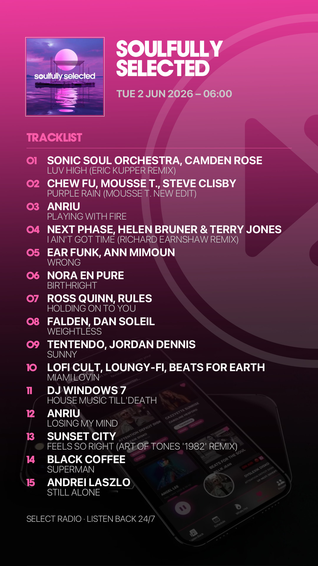 Tracklist Story Preview