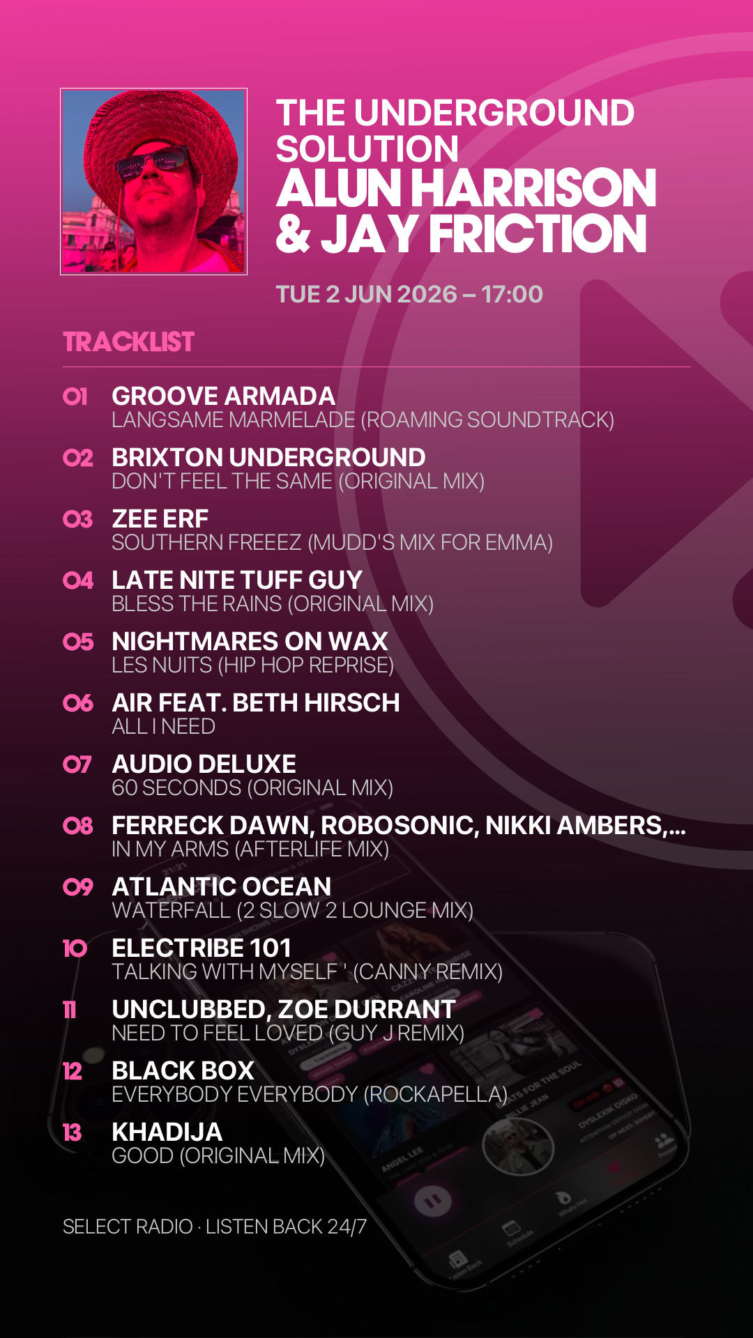 Tracklist Story Preview