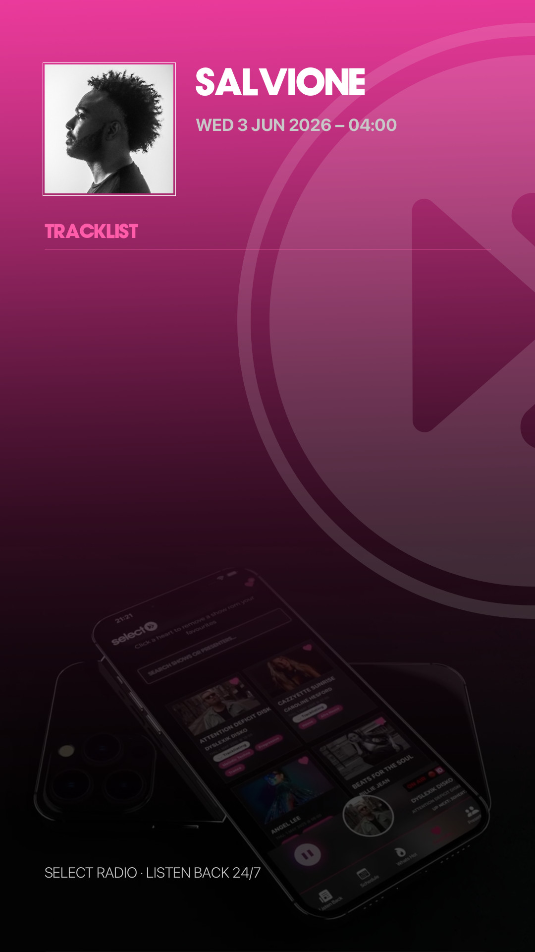 Tracklist Story Preview