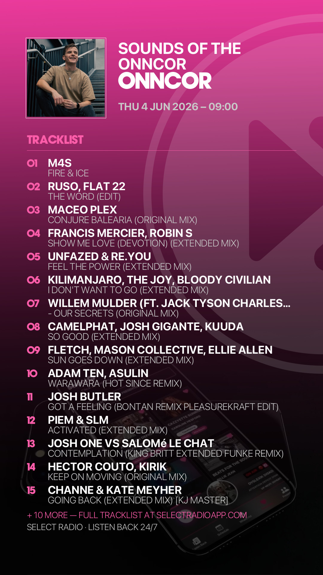 Tracklist Story Preview