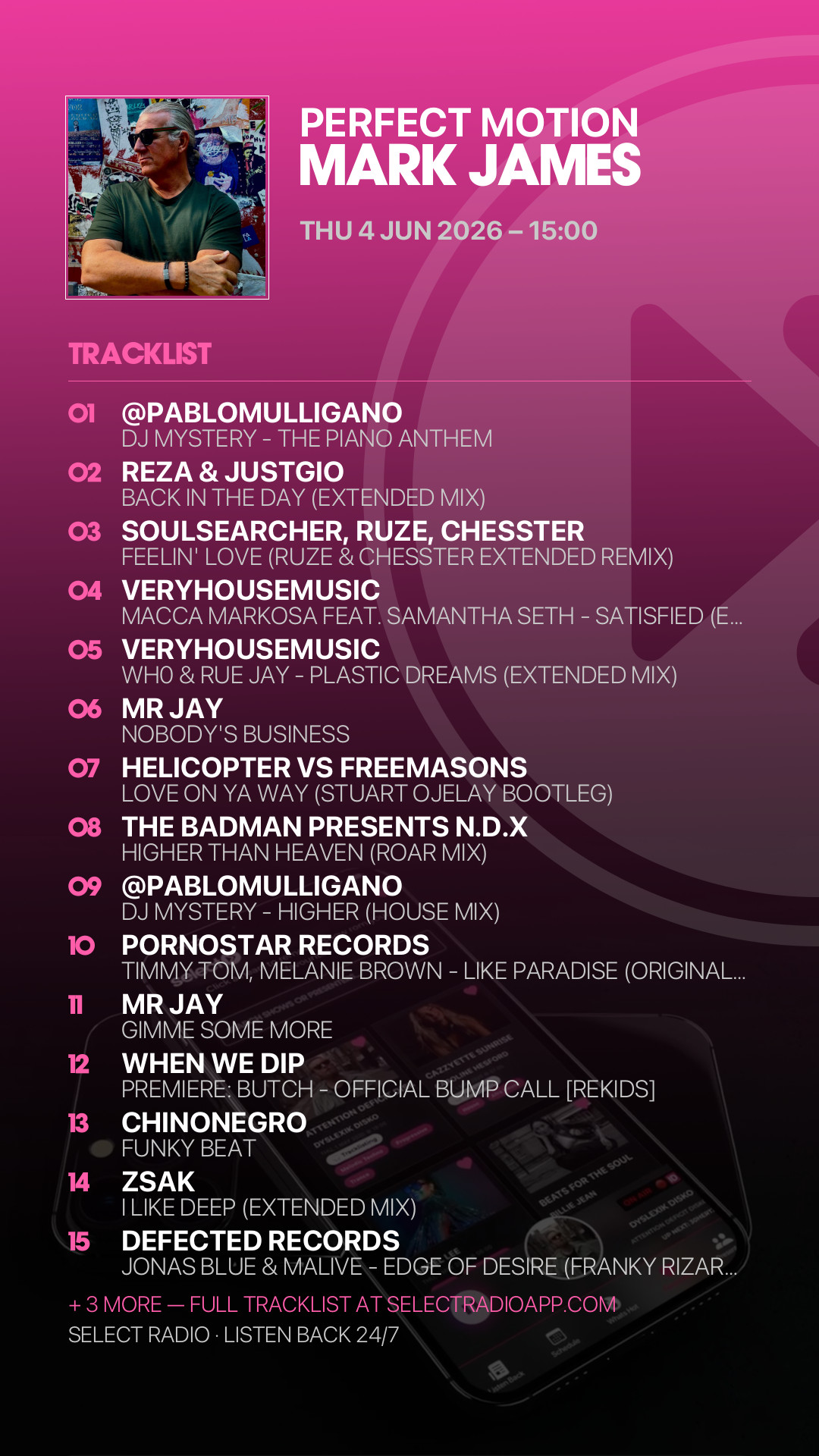 Tracklist Story Preview