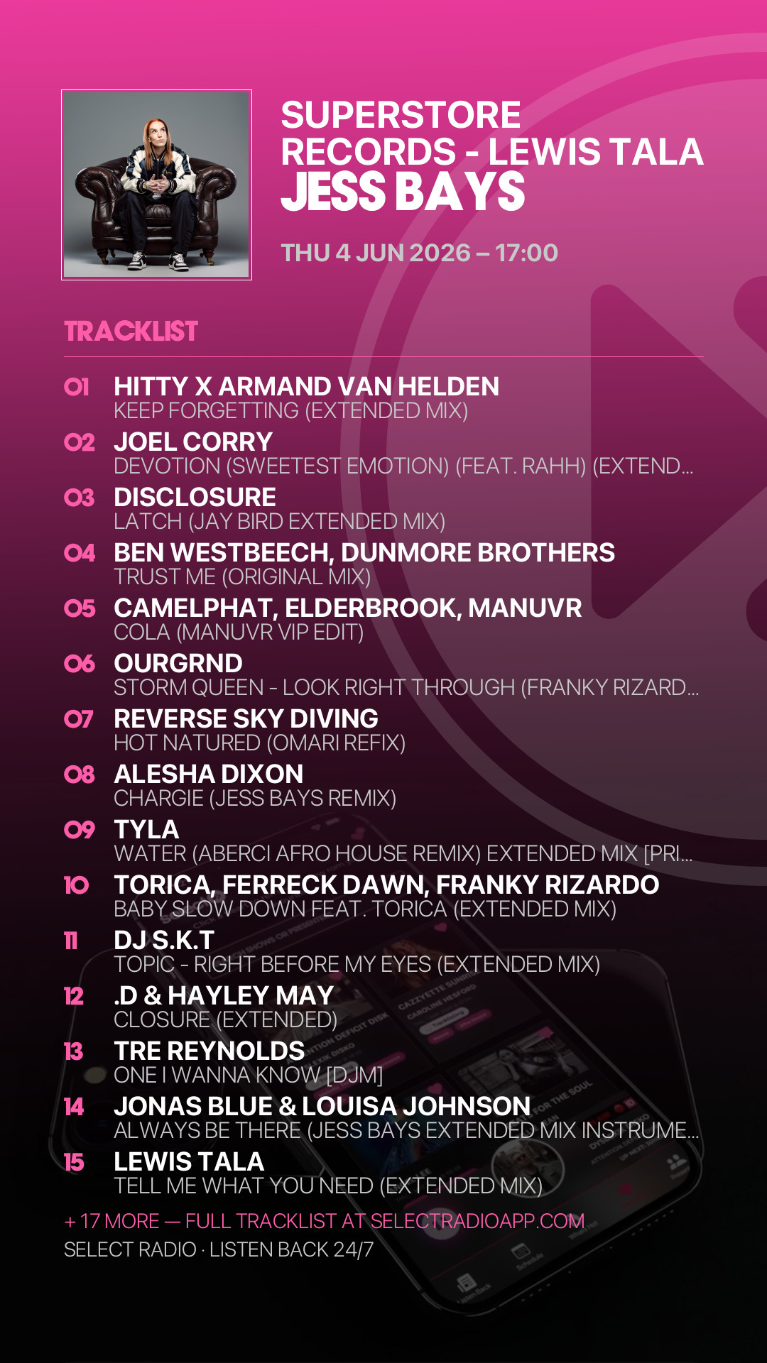 Tracklist Story Preview