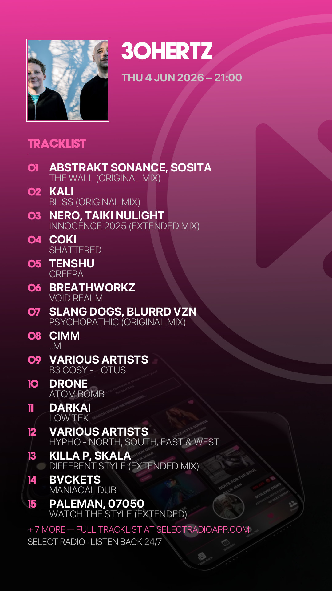 Tracklist Story Preview
