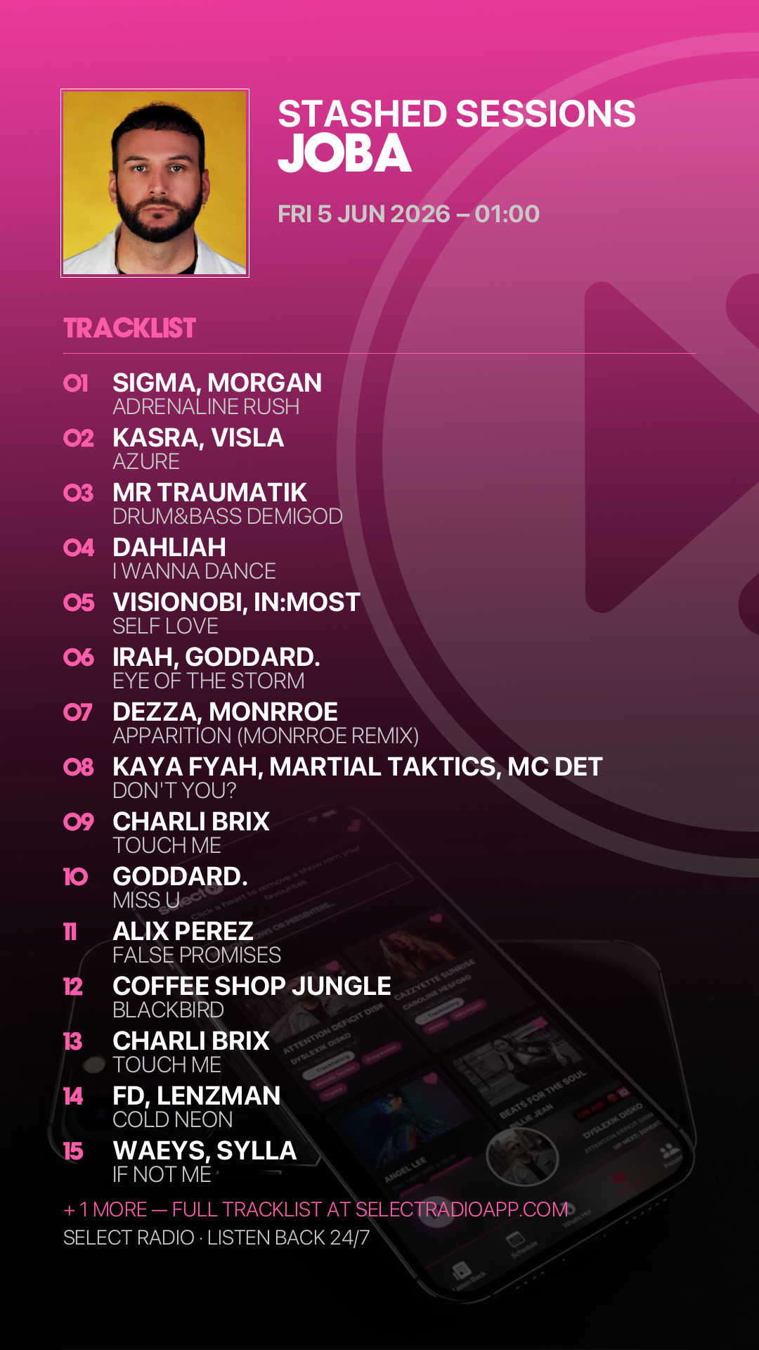 Tracklist Story Preview