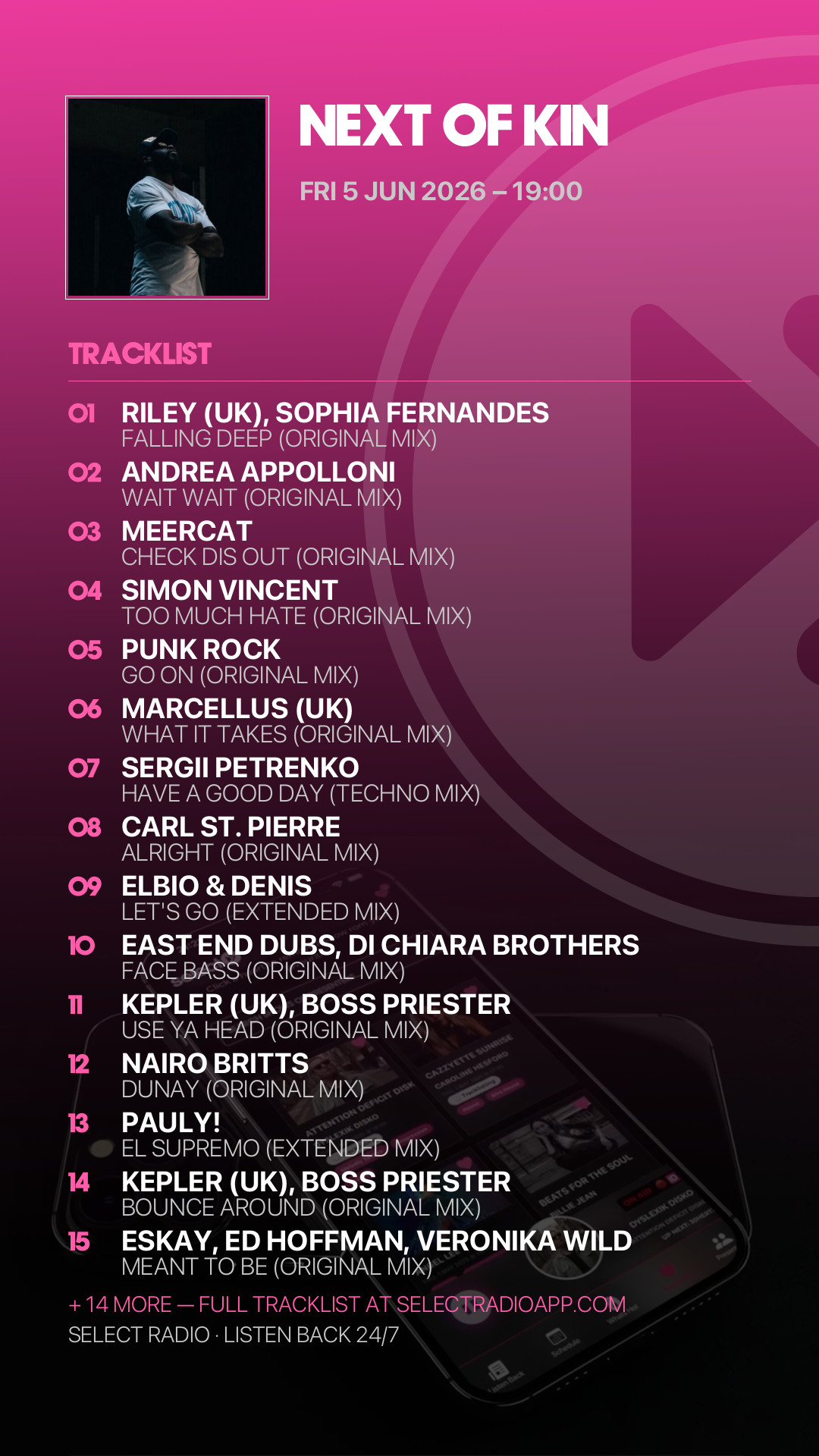 Tracklist Story Preview