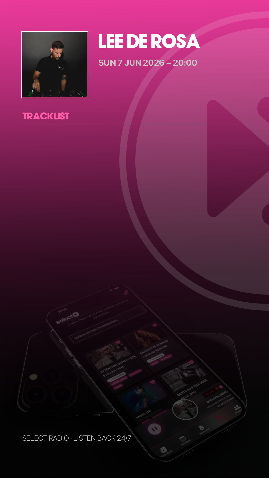 Tracklist Story Preview