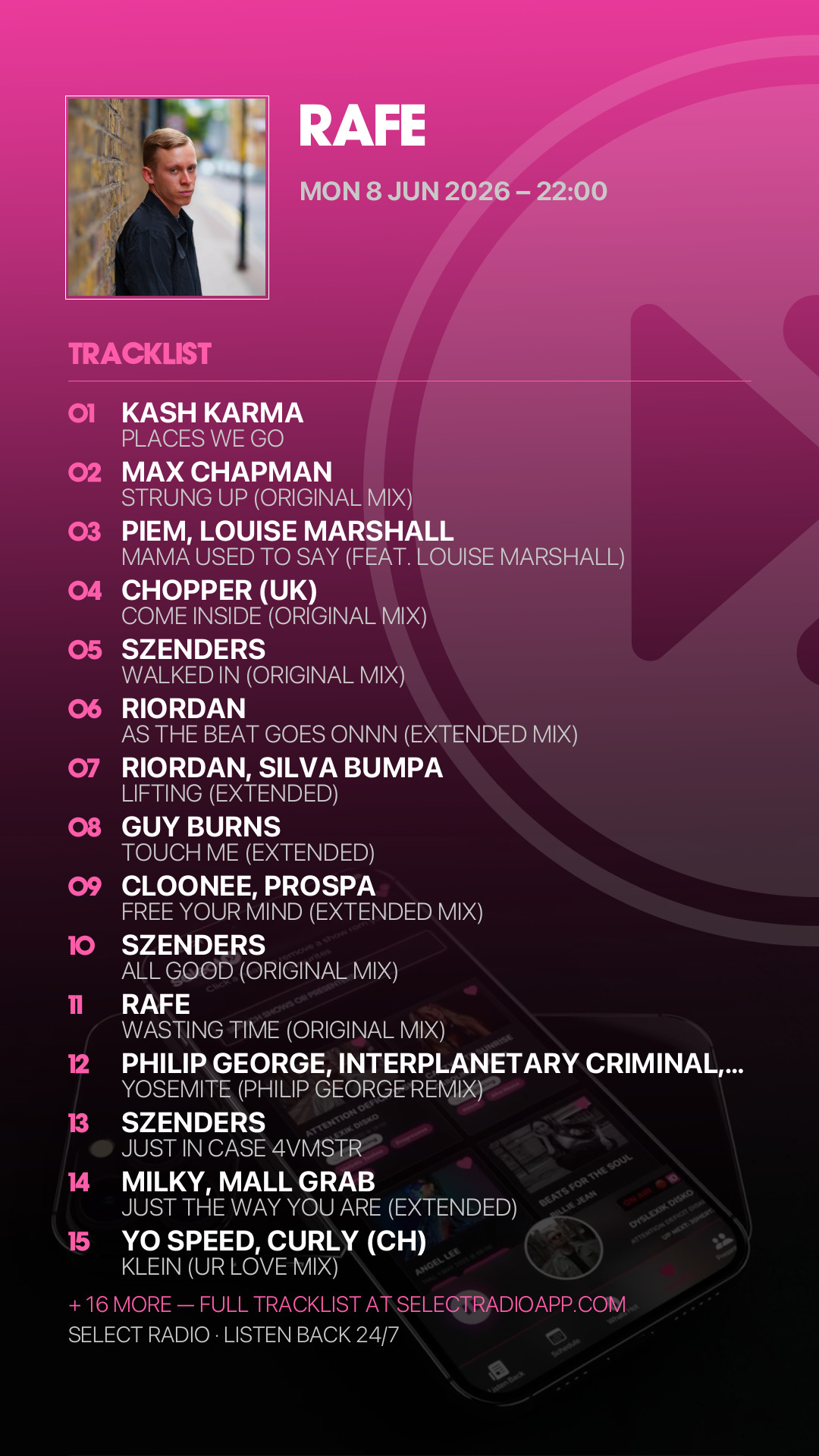 Tracklist Story Preview