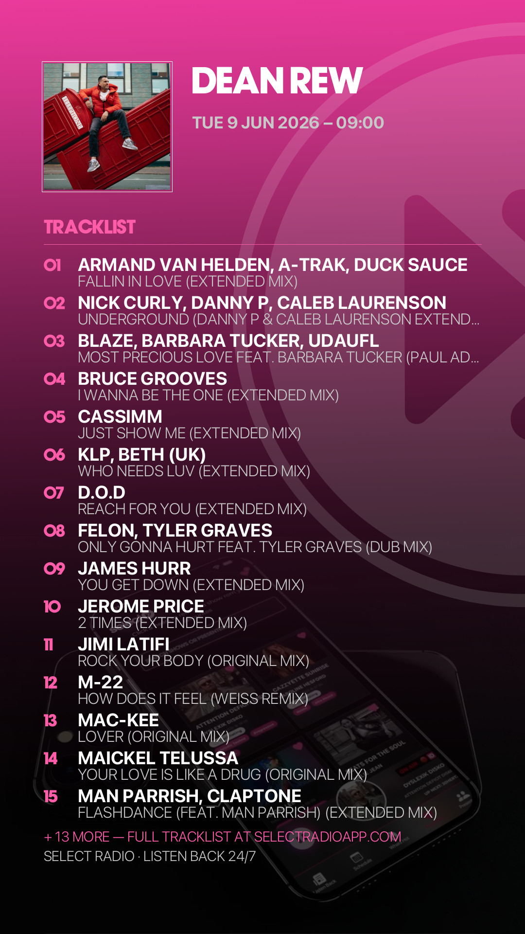 Tracklist Story Preview