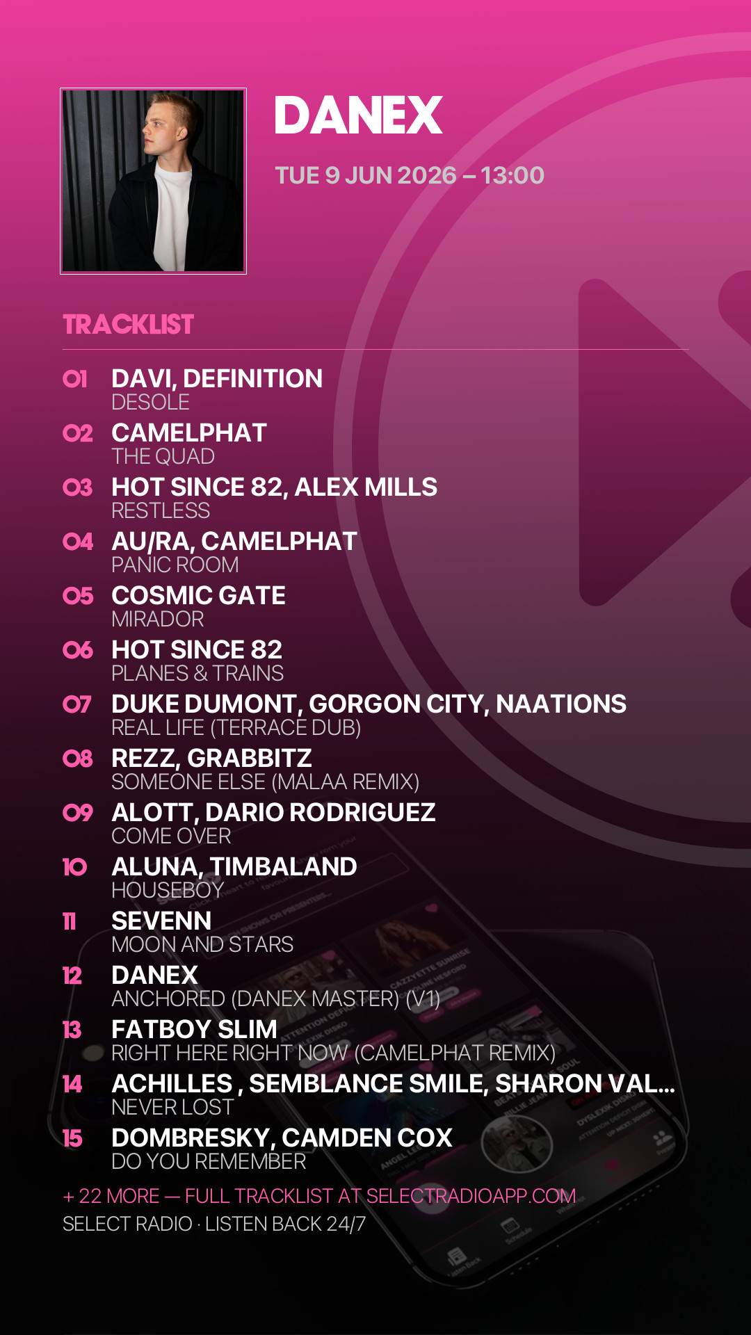 Tracklist Story Preview