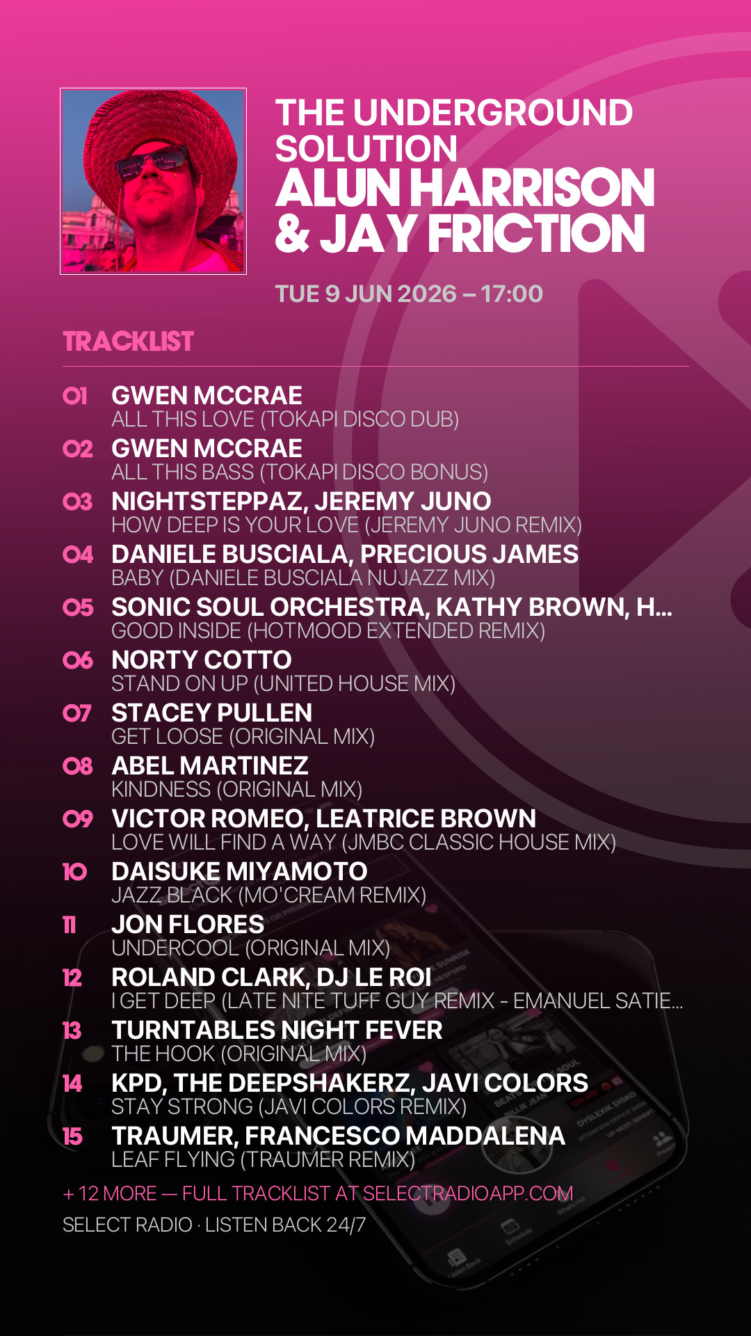 Tracklist Story Preview