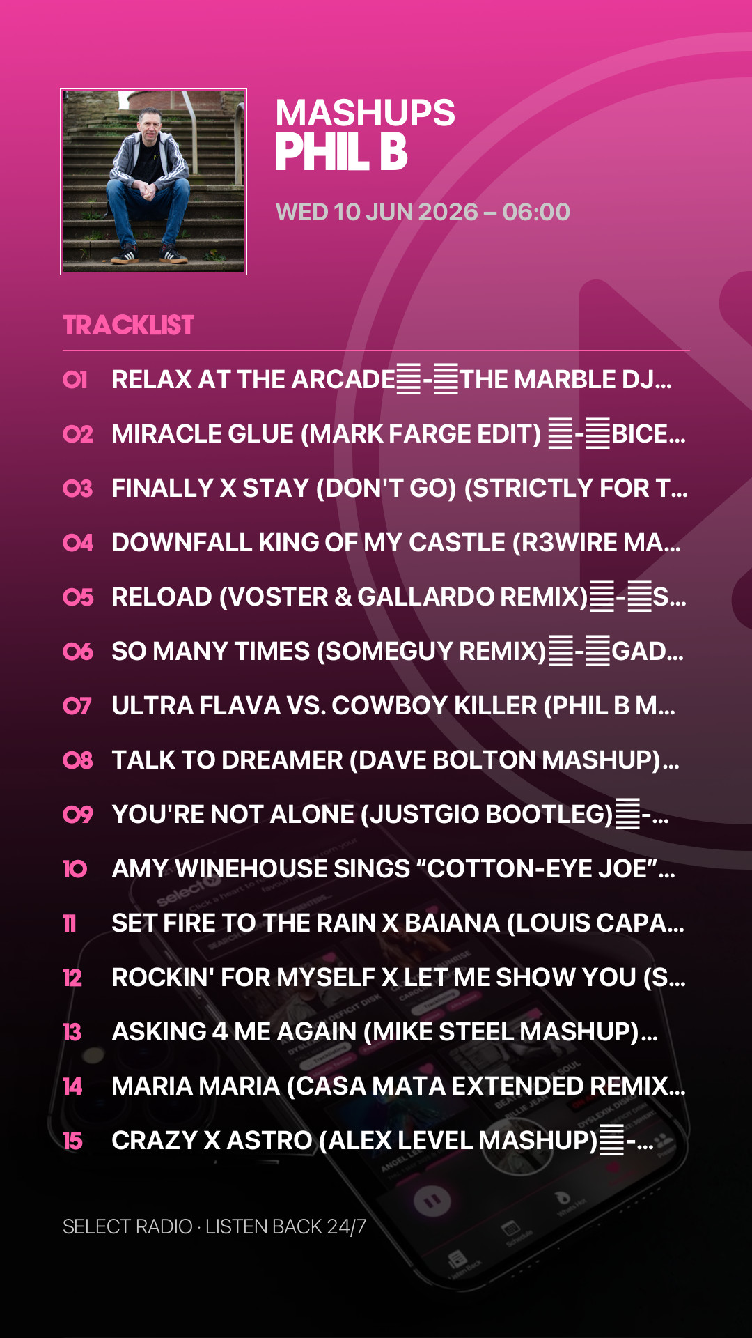 Tracklist Story Preview