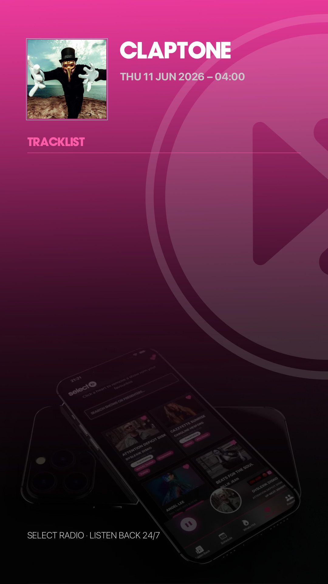 Tracklist Story Preview