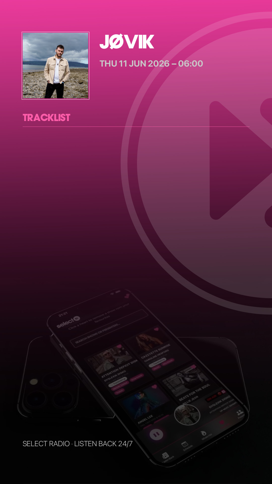Tracklist Story Preview