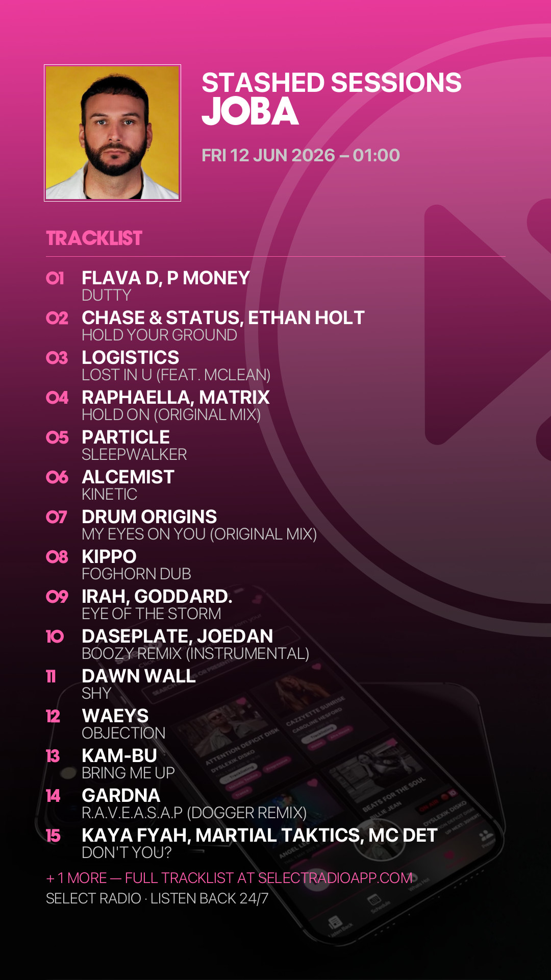 Tracklist Story Preview