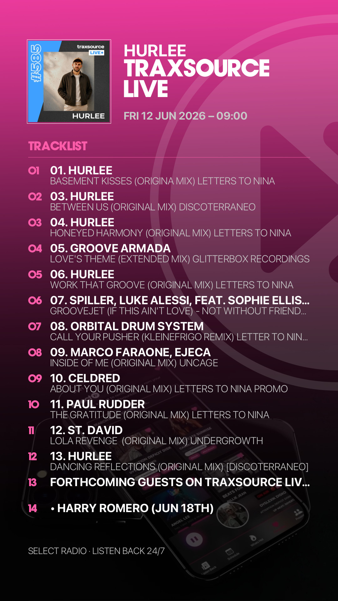 Tracklist Story Preview
