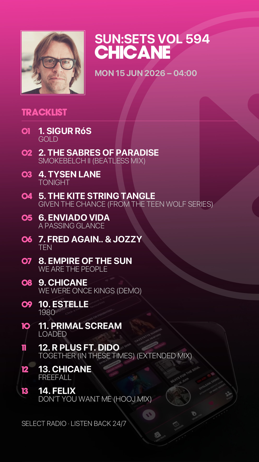 Tracklist Story Preview