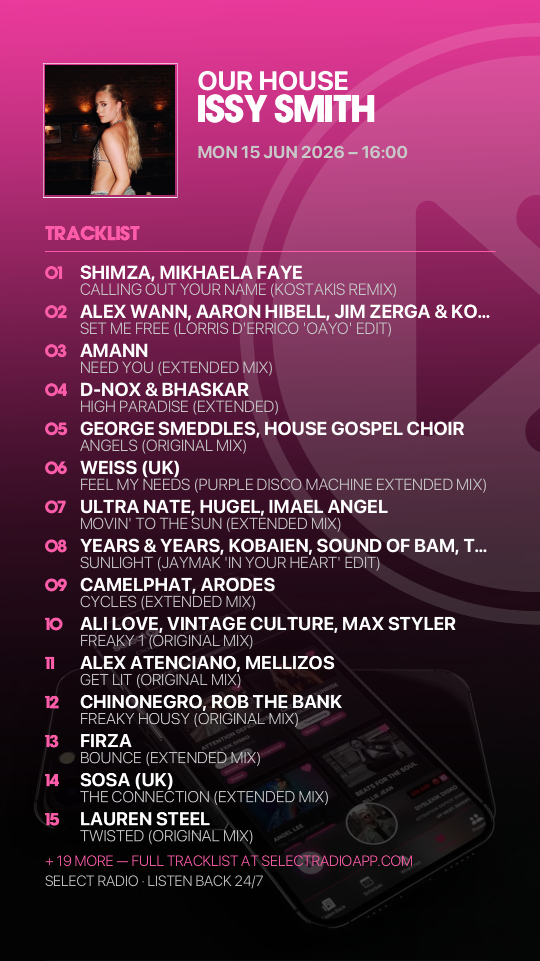Tracklist Story Preview